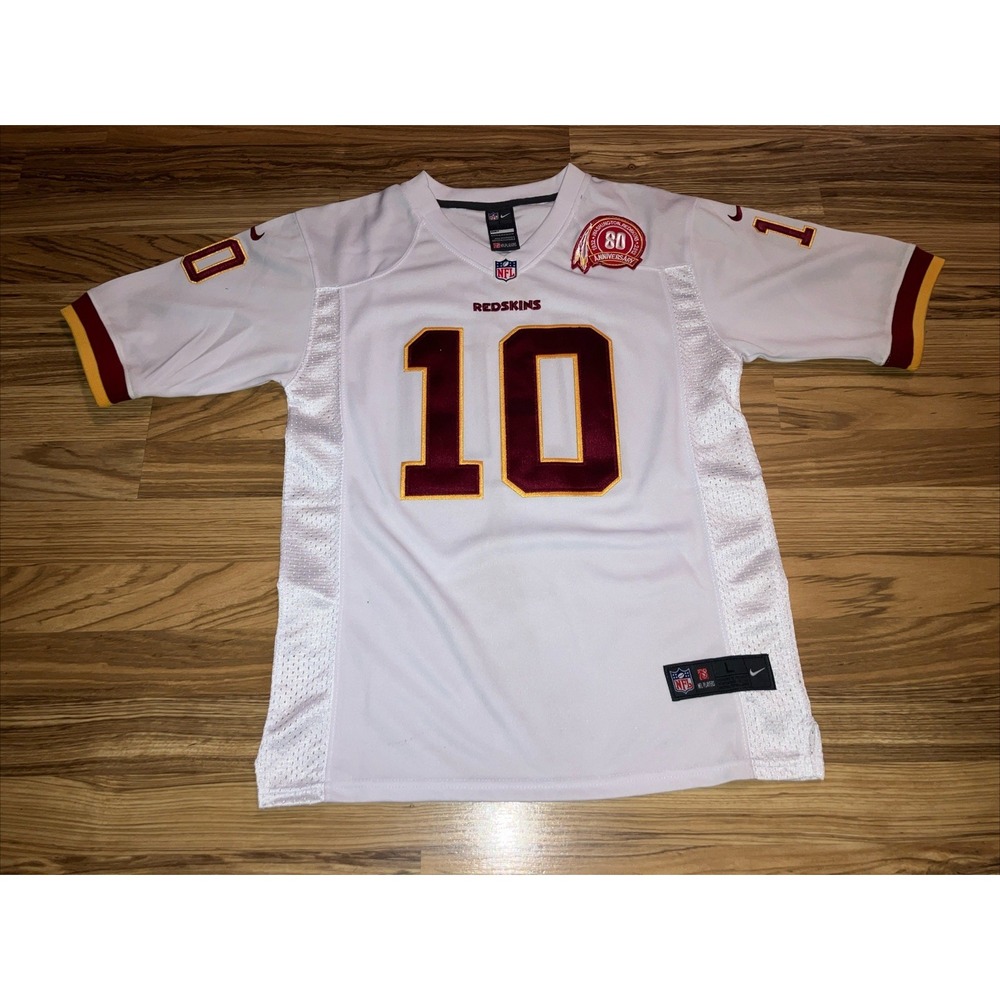 Nike Vapor Washington Redskins Robert Griffin III Jersey #10 80th  Youth Large‎